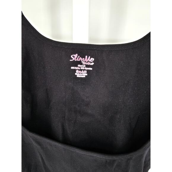 Slim Me by Me Moi Womens Sz L One Piece Shaper Black - Picture 2 of 3